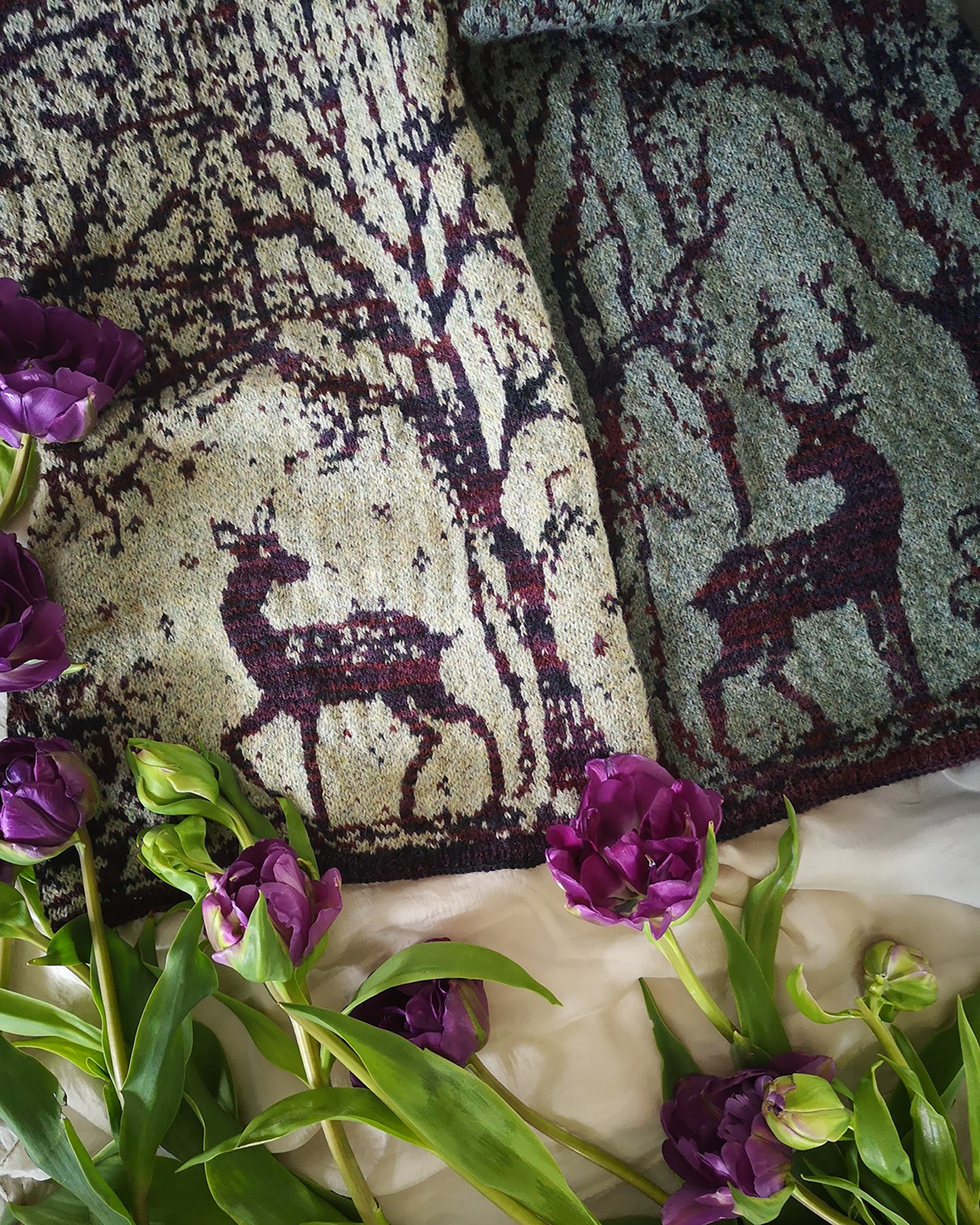 PDF knitting pattern BAMBI (EN+DE+NL+ES)