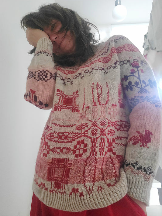 PDF knitting pattern SUCKER PUNCH