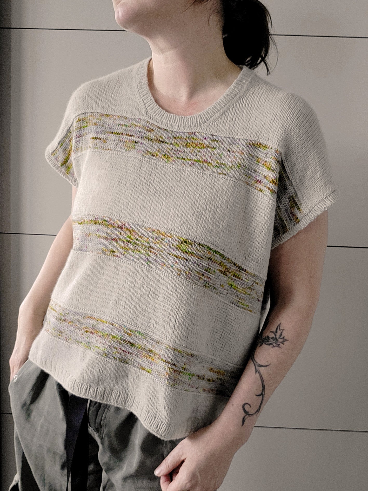PDF knitting pattern MIDSUMMER BREEZE