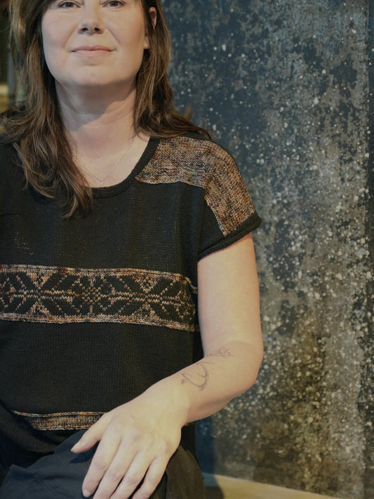 PDF knitting pattern TETSU TEE