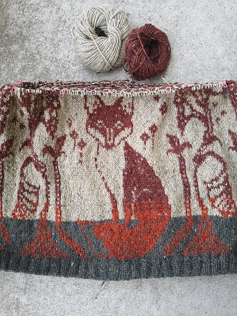 PDF knitting pattern FOXY
