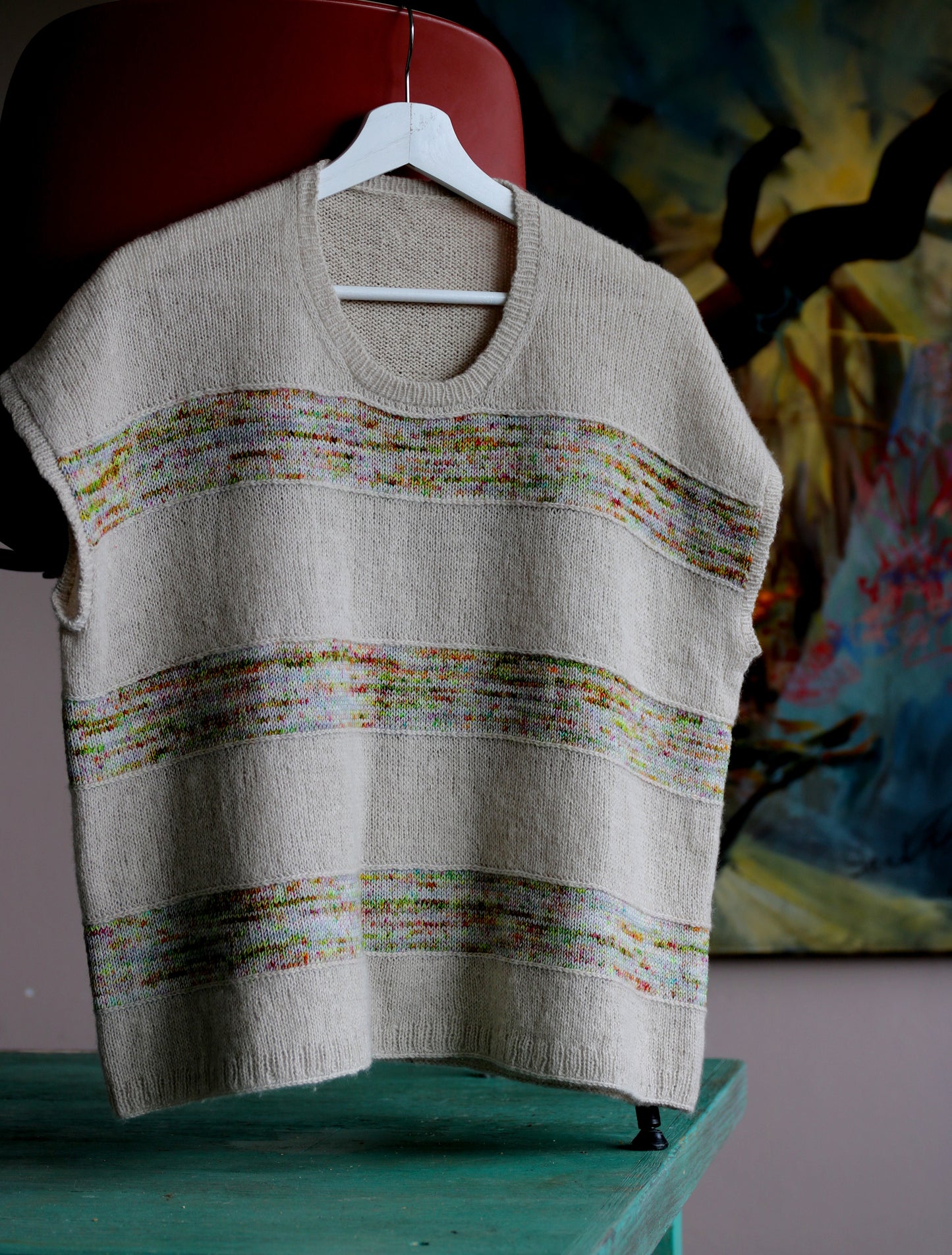PDF knitting pattern MIDSUMMER BREEZE