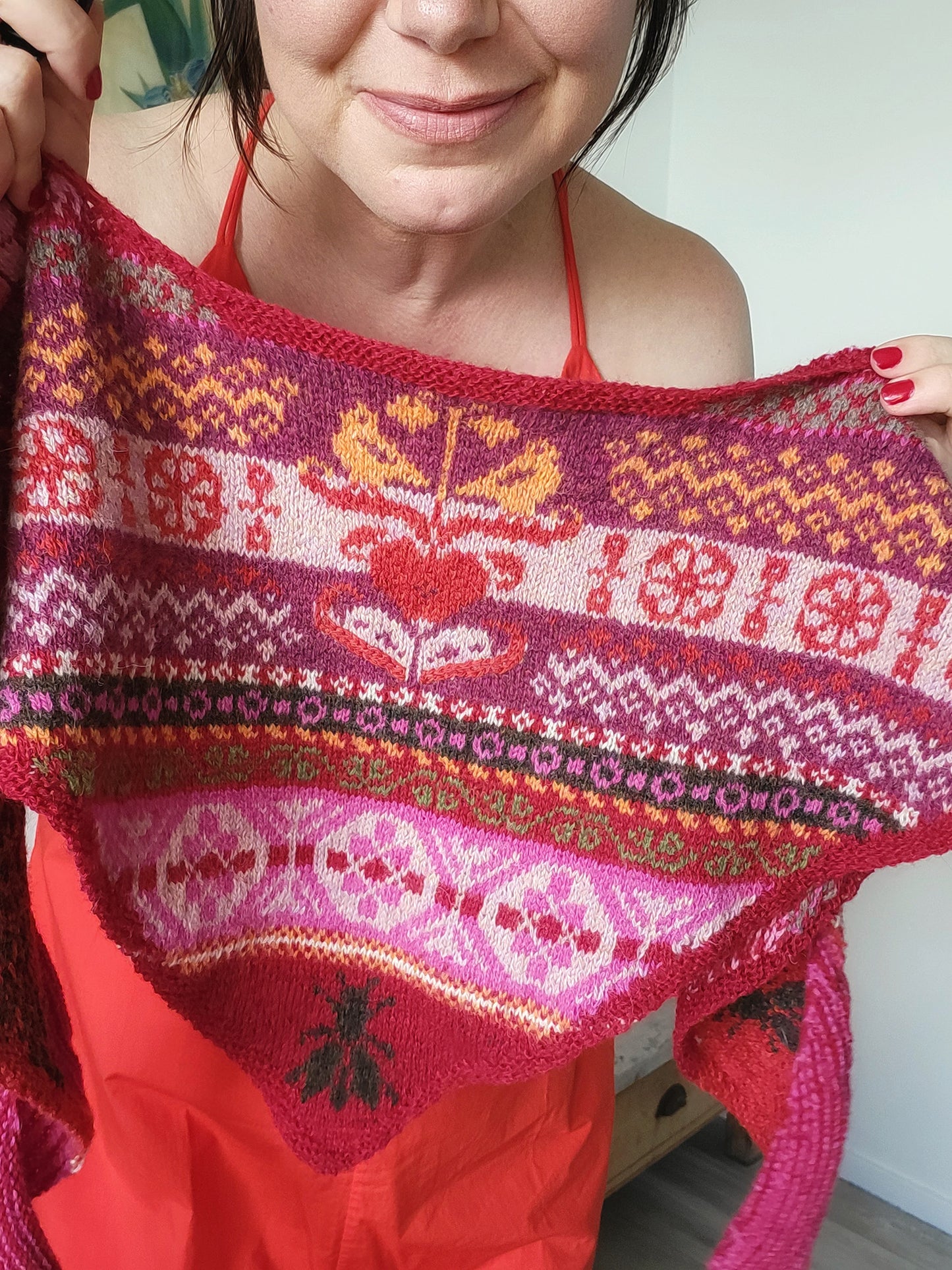 PDF knitting pattern MUHU SHAWL