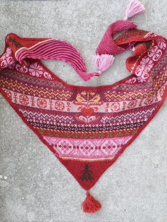 PDF knitting pattern MUHU SHAWL
