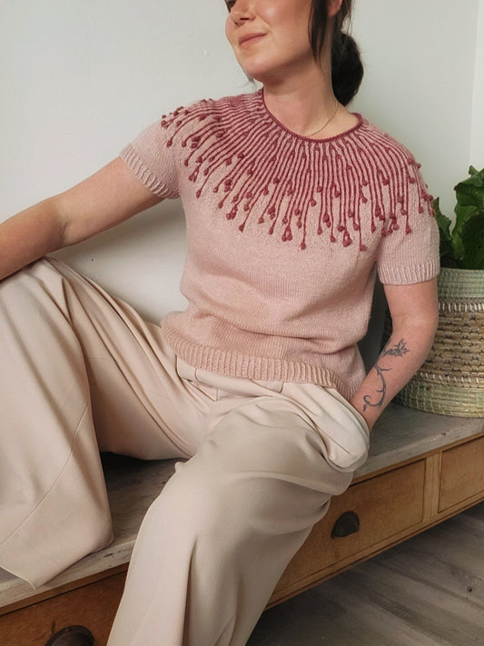 PDF knitting pattern SAKURA