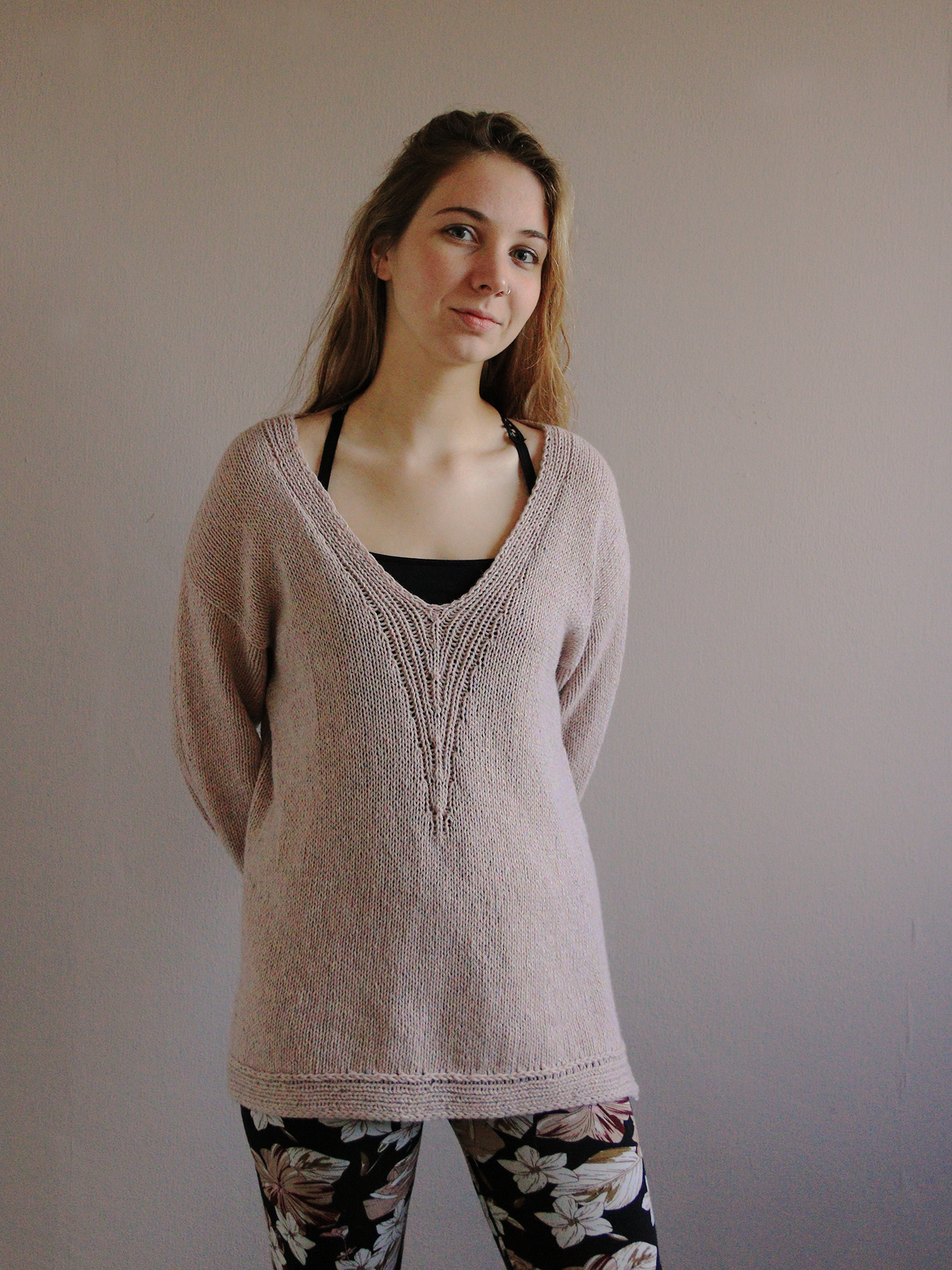 PDF knitting pattern VIN SWEATER